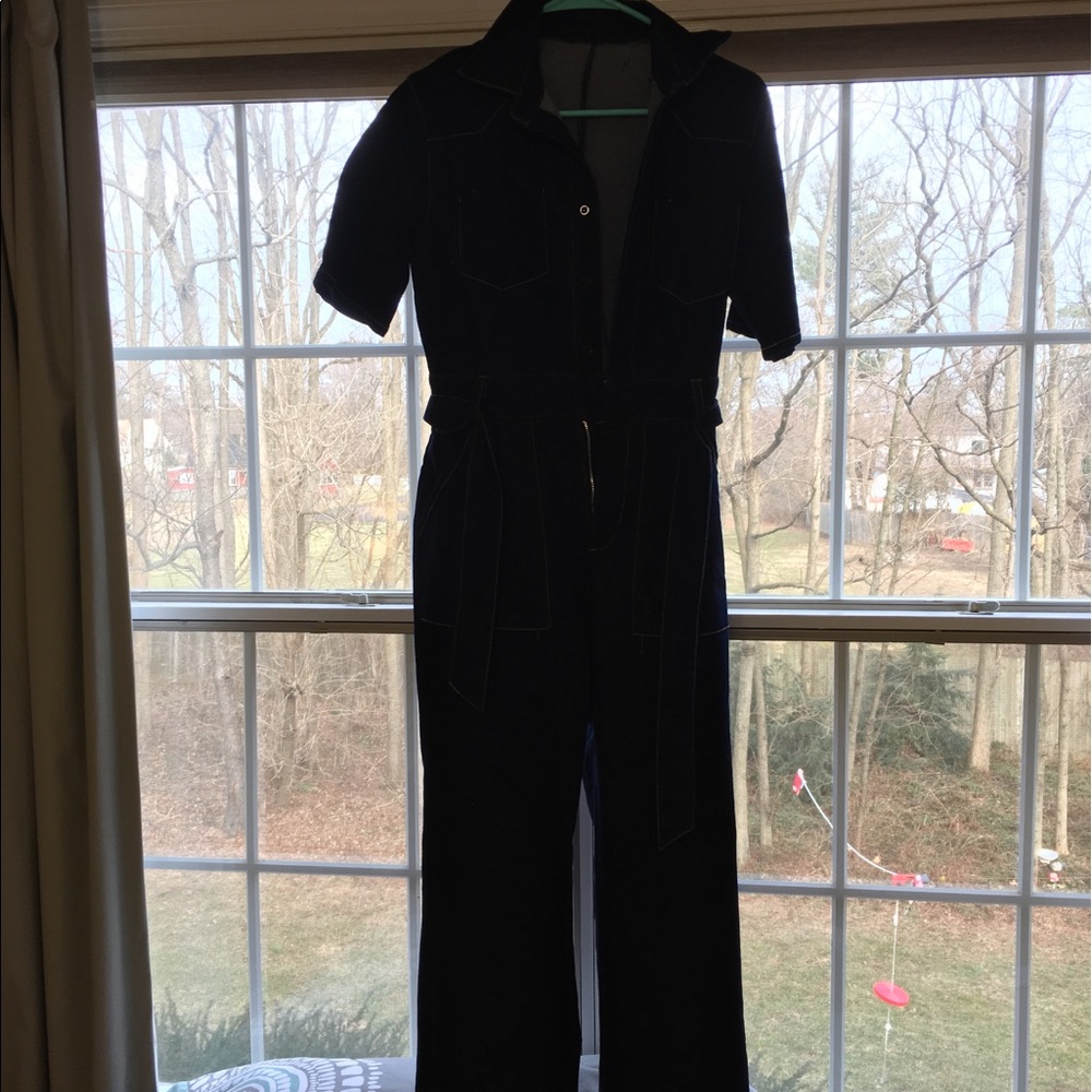 Dark Denim Pant Suit